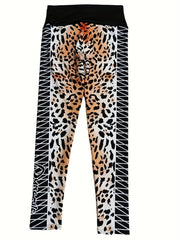 Leopard Print High Waist Yoga Legging Women's Activewear