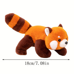 Lesser Panda Plush Toy Raccoon Doll Can Pose in Three Different Positions