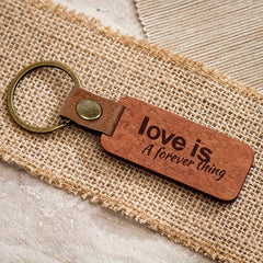 Rosewood Keychain Keyring Men Women