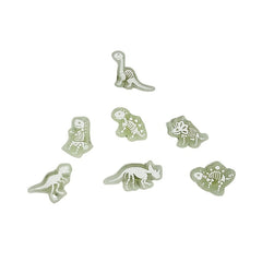 14pcs Dinosaur Luminous DIY Shoe Decorations Holiday Gift