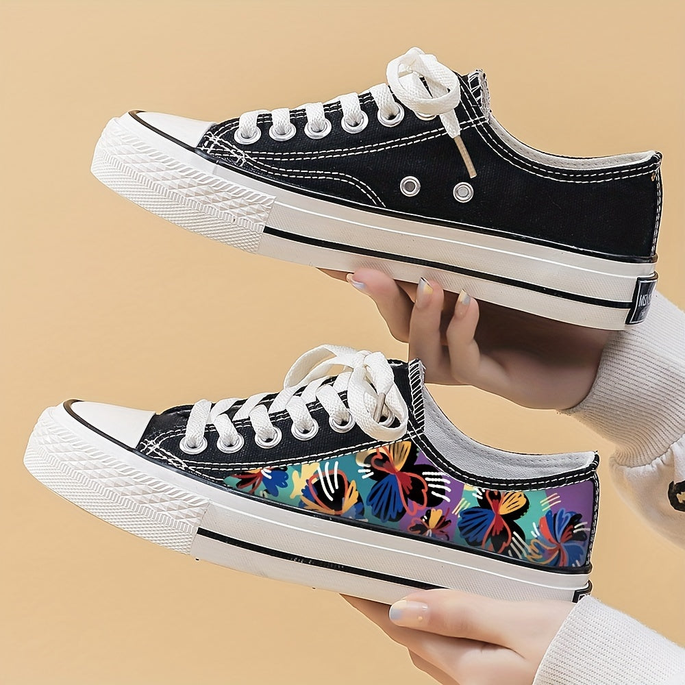 Breathable Low Top Canvas Shoes - Unisex