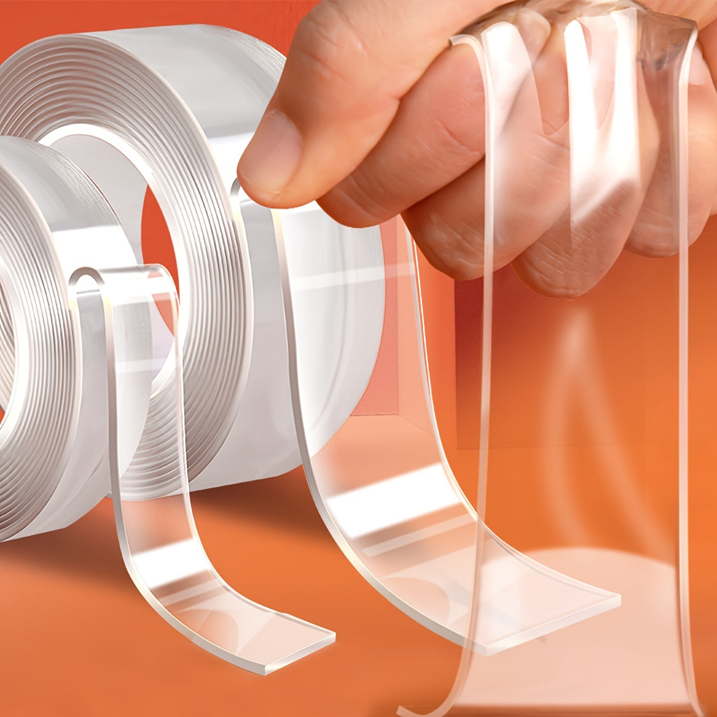 Heavy Duty Double Sided Tape Strips 1m & 2m