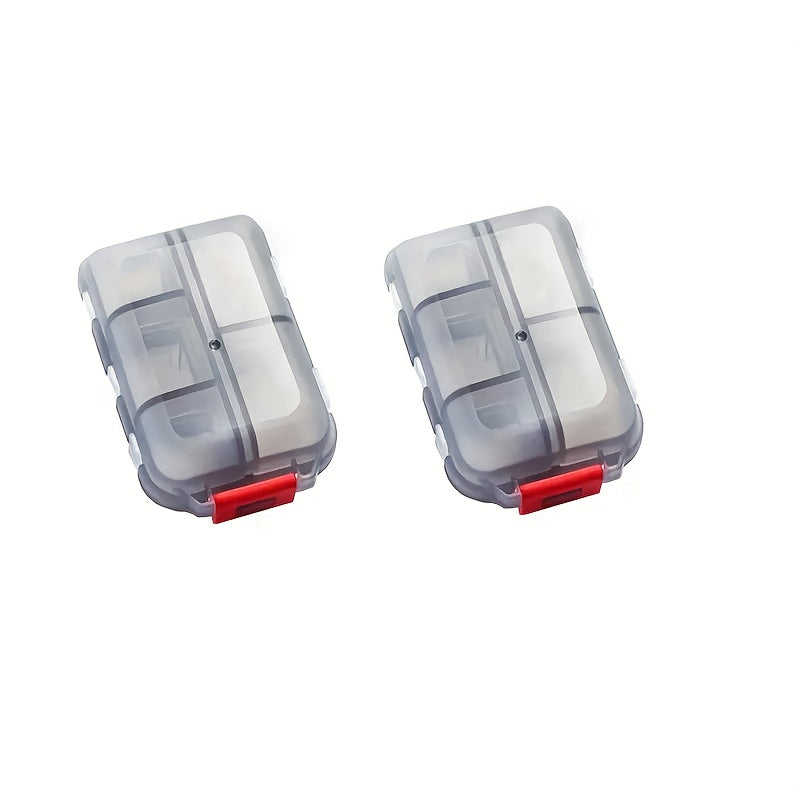 Mini Storage Box Pill Case Weekly Travel Pill Organizer Portable Pocket Pill Box