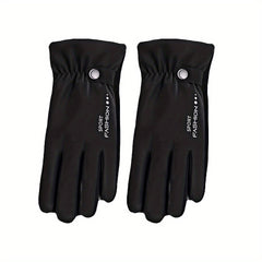 Winter Fleece Lined Warm Gloves Touch Screen Anti Slip Waterproof Thermal