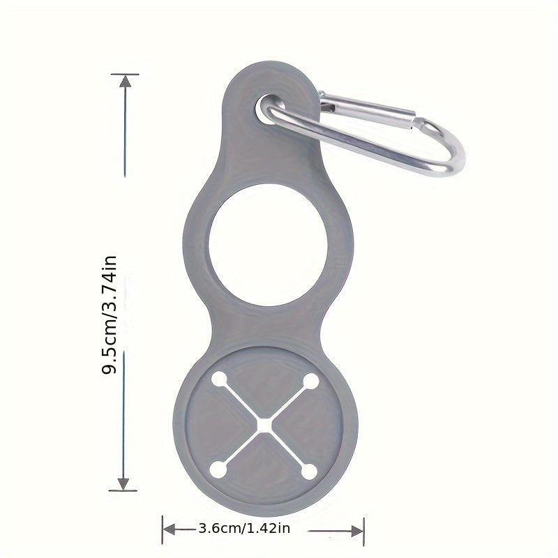 4pcs Silicone Water Bottle Holder Clip for Outdoor Sports