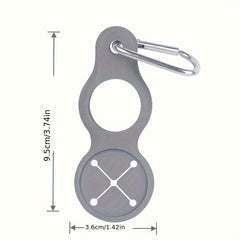 4pcs Silicone Water Bottle Holder Clip for Outdoor Sports