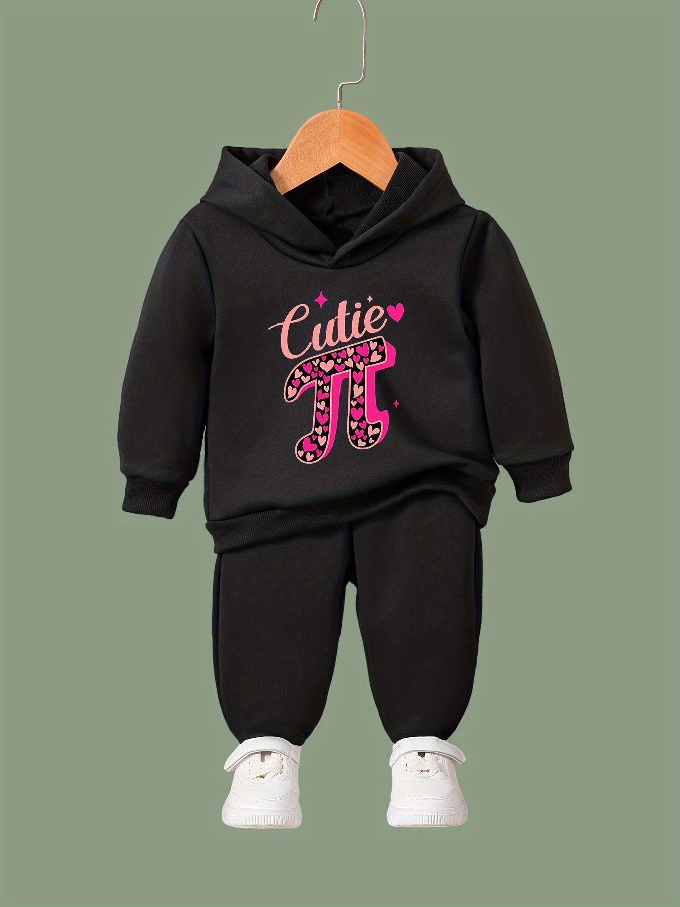 CUTIE 2pcs Breathable Activewear Sets Girls Comfy Outfits For Sports Running
