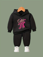 CUTIE 2pcs Breathable Activewear Sets Girls Comfy Outfits For Sports Running