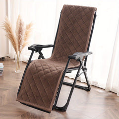 Wide Cotton Lounge Chair Cushion Universal Anti-slip