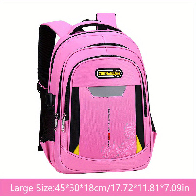 Kid's Large Capacity School Bag Load Reduction Backpack