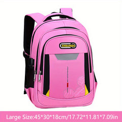 Kid's Large Capacity School Bag Load Reduction Backpack