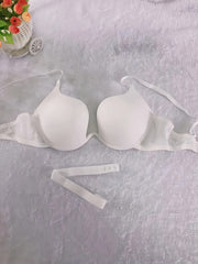 Solid T Shirt Bra Comfy Push Up Bra Women's Lingerie