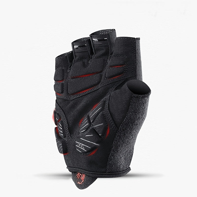 Half finger Cycling Gloves for Men and Women Shock Absorption Anti-slip