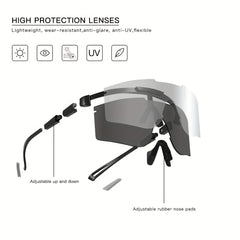 FANLUOQI Polarized Sunglasses with UV400 Protection for Cycling Golf