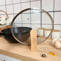 Nonstick Frying Pan With Glass Lid Chef's Pans Skillet Egg Fry Pan