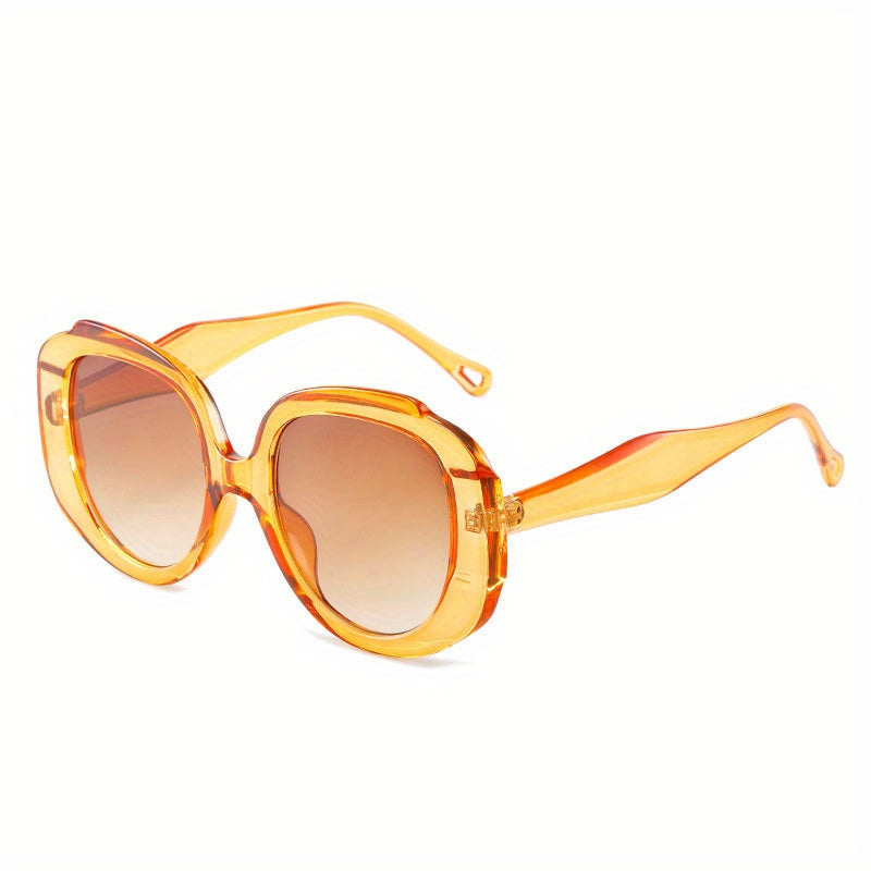 Men's Jelly Metal Sunglasses UV400 Vintage Eyewear