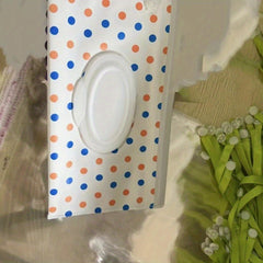 Portable Baby Wipes Packaging Bag Self Sealing Wet Wipes Separate Bag
