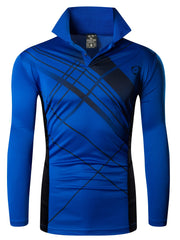 Men's Casual Quick Drying Long Sleeve Shirt for Outdoors