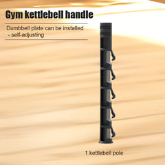 Adjustable Kettlebell Handles & Levers Set for Home Gym