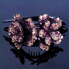 Acrylic Flower Hair Clip Large Vintage Headwear