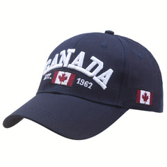 CANADA Embroidered Cotton Baseball Cap For Men Women Trucker Hat