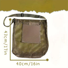 Portable Picking And Foraging Bag Small Mushroom Storage Mesh Bag Handbag