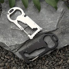 Multitool Card w/ Bottle Opener Screwdriver Key Ring