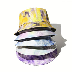 Gradient Sunshade Bucket Hat For Men Women Daily Shopping Party