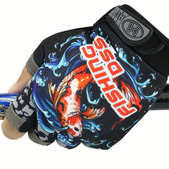 Breathable Anti Slip Fishing Gloves for Men and Women