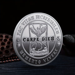 Skull Pirates Halloween Challenge Coin Unique Souvenir for Christmas