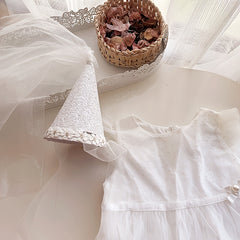 Sweet Mesh Headband Children's Birthday Hat Crown Cake Decor