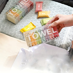 Portable Facial Cleansing Towel Set Thickened Disposable Towel