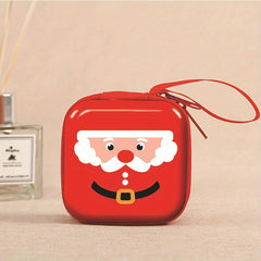 Christmas Cartoon Zero Wallet Adornment Toy Gift Santa Claus Snowman Savings Can