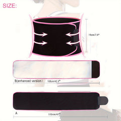 Lumbar Support Waist Shaping Belt for Fitness Sports Yoga Workout