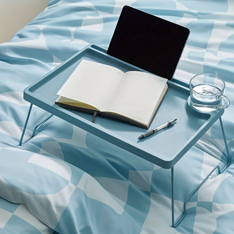 Foldable Bed Tray Table Breakfast Desk Sofa Bed Laptop Snack Tray
