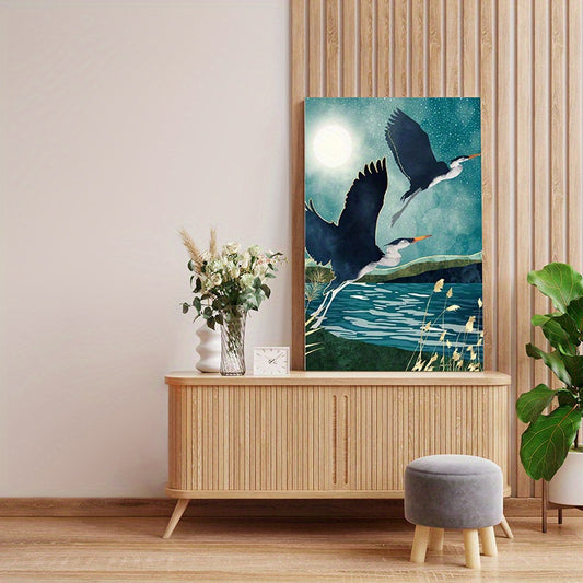 5D Diamond Painting Kit for Adults & Kids, Full Drill Gem Art Painting