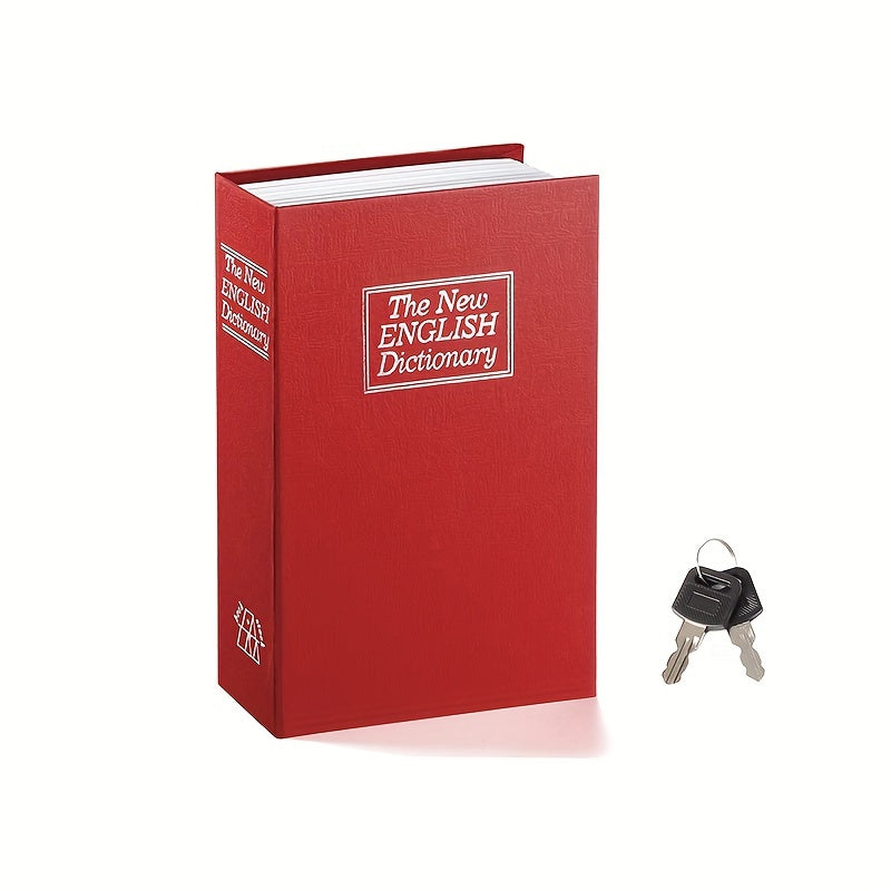 Hollow Book Safe with Secret Compartment Key Lock 59cmD X 68cmW X 29cmH