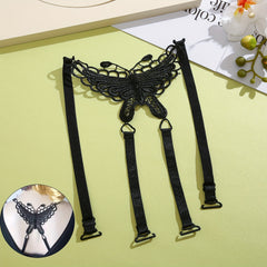 Lace Embroidery Shoulder Straps Criss Cross Back Adjustable Underwear Straps