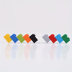 58pcs 1x2 Thick Bricks for DIY Building Toys - Christmas Scene Construction