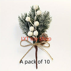 Natural Pine Cones Christmas Accessories Pack