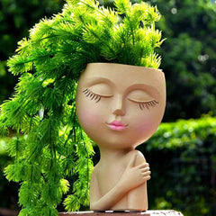 Resin Creative Vase Flower Pot Home Office Decoration