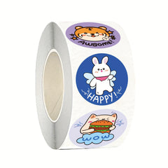 200pcs Animal Reward Stickers for Teachers, Adults - Self-adhesive
