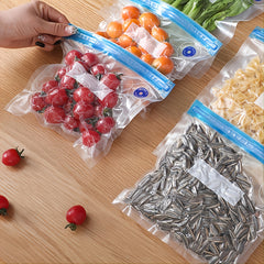 2pcs Reusable Sous Vide Bags, Vacuum Sealer Zipper Bags