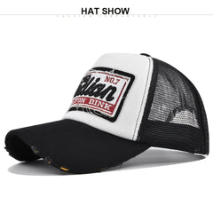Stay & Stylish Unisex Summer Baseball Cap with Embroidery Mesh