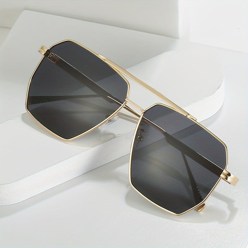 Men's Polarized Square Sunglasses UV Protection Summer Glasses