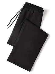 High Waist Drawstring Lounge Pants for Women