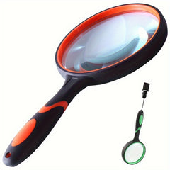 High Power Handheld Magnifying Glass for Children Students Elderly Reading