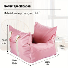 Dog Portable Car Seat for Small & Medium Dogs