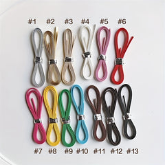 1pc 3mm Leather Straps in 13 Colors, Doll Belt Supplies