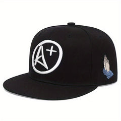 Anime Embroidery Snapback Hat Hip Hop Sunscreen Baseball Cap